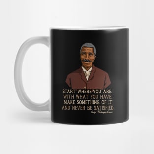 George Washington Carver Quote Gift for Black History Month Mug